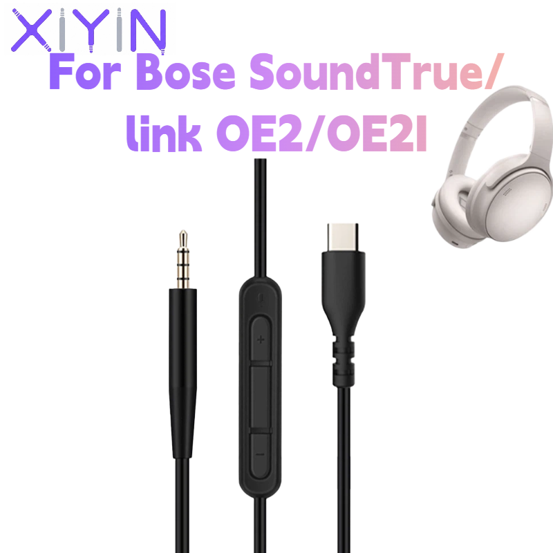 Type C Wired Earphones With Mic - Vervangende 1,4 meter DAC Type C
