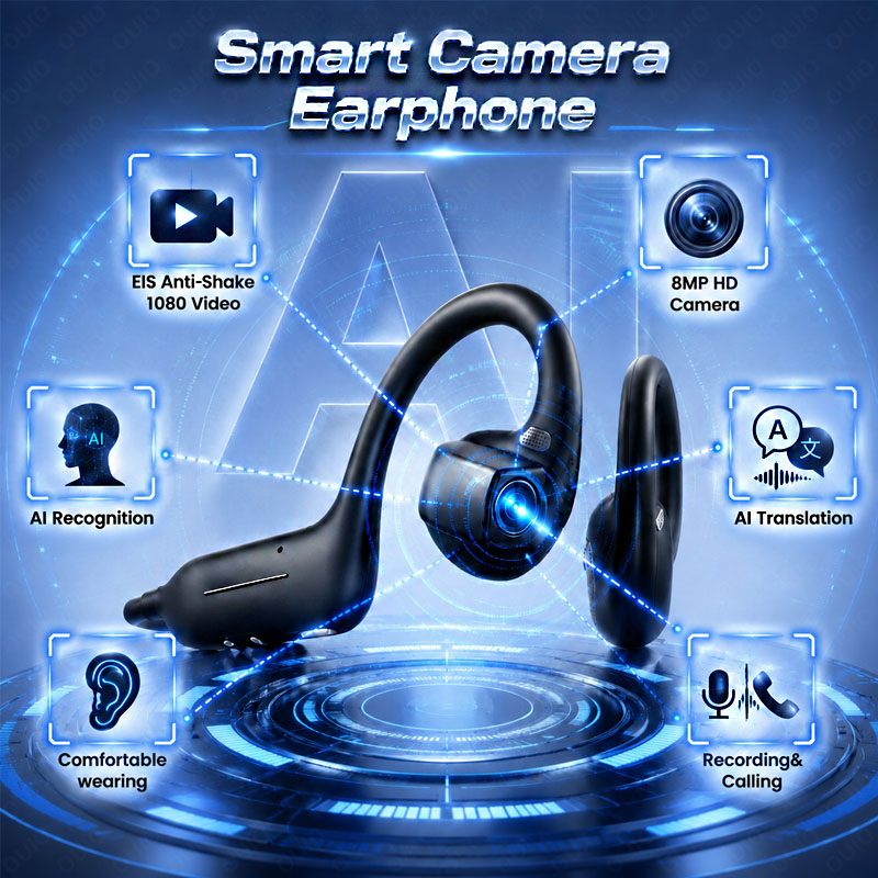 Headphones - NIEUWE Al Smart Shooting Hoofdtelefoons 800W