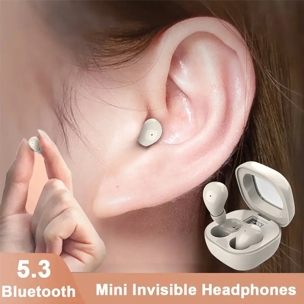 Tws Earbuds Bluetooth 5.3 - SK19 Bluetooth 5.3 Koptelefoon Mini Onzichtbare
