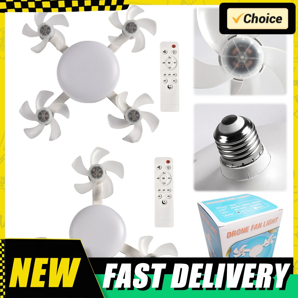 Drones - E26/E27 Schroef-in plafondventilatorlamp hangende LED drone