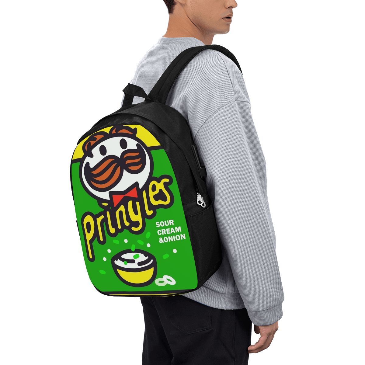 Laptops - Aardappelchips Chips Pringles Print Rugzak Reisnotebooktas