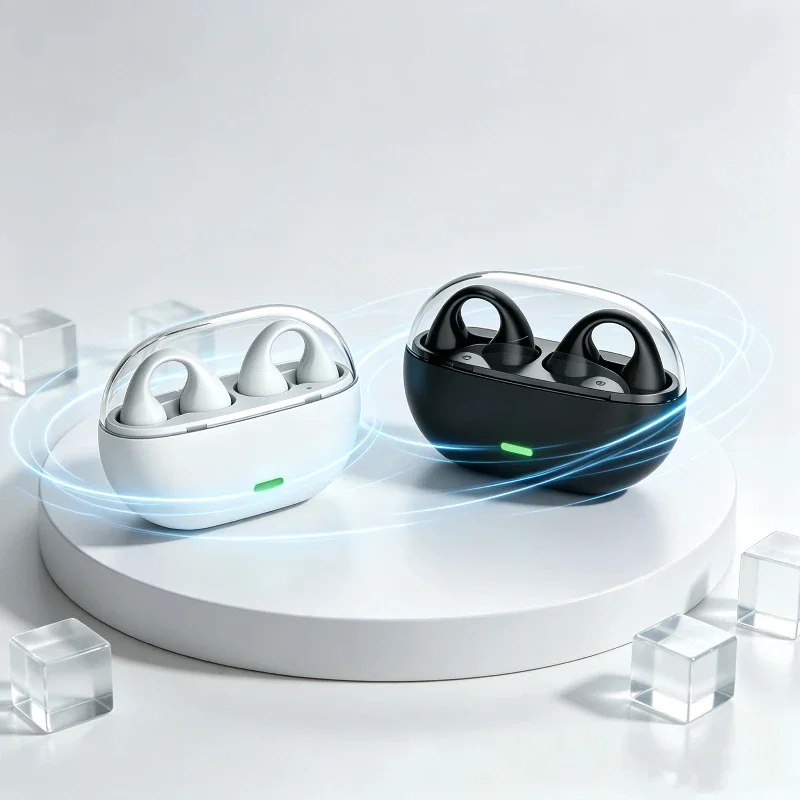 Open Ear Air Conduction Headphones - Bluetooth Headset 5.3 Draadloze Air Conduction