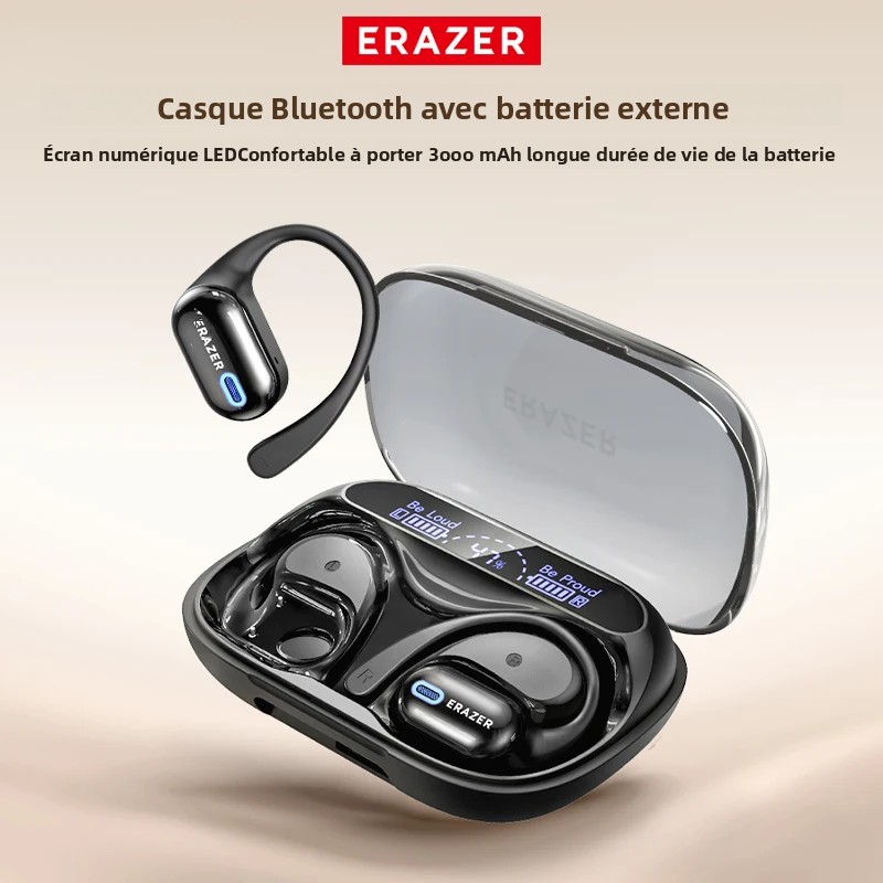 Sleep Mask Headphones Bluetooth - ERAZER XP18 Bluetooth V6-oortelefoon AI-vertaler-oordopjes Comfortabele