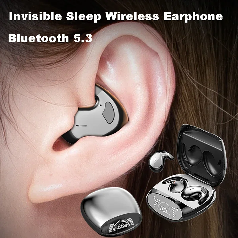 Sleep Mask Headphones Bluetooth - Slaap Bluetooth Hoofdtelefoon Ruisonderdrukking Pijnloze Draadloze