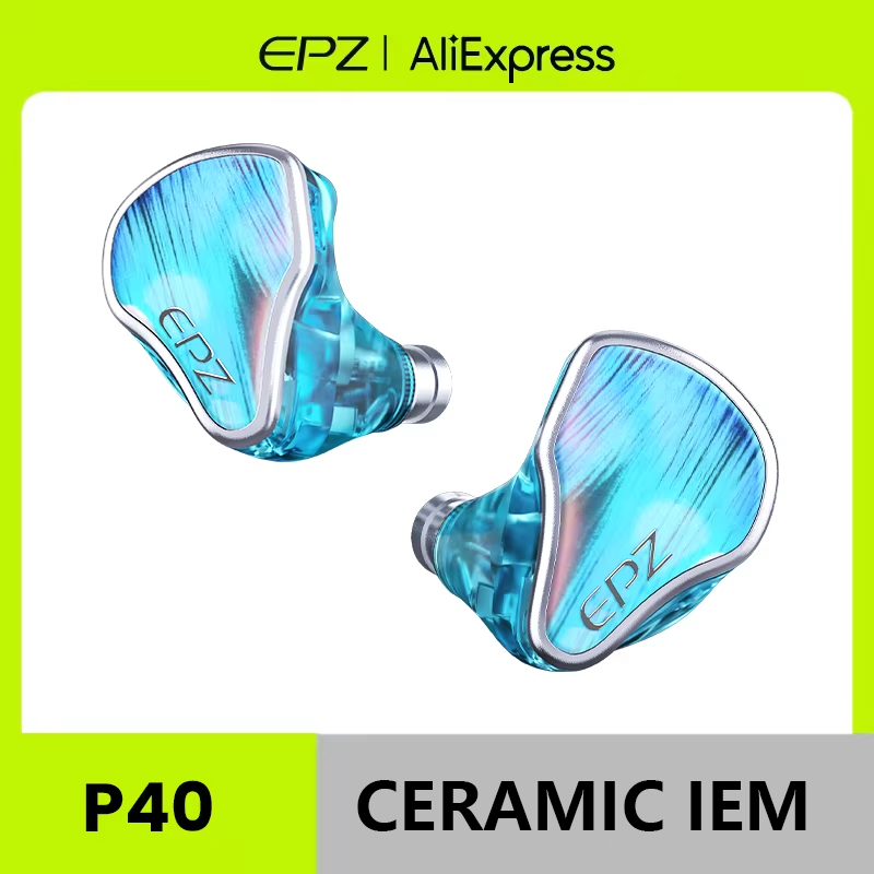 Planar Magnetic Iem Earphones - EPZ P40 Star Trails PZT Keramische