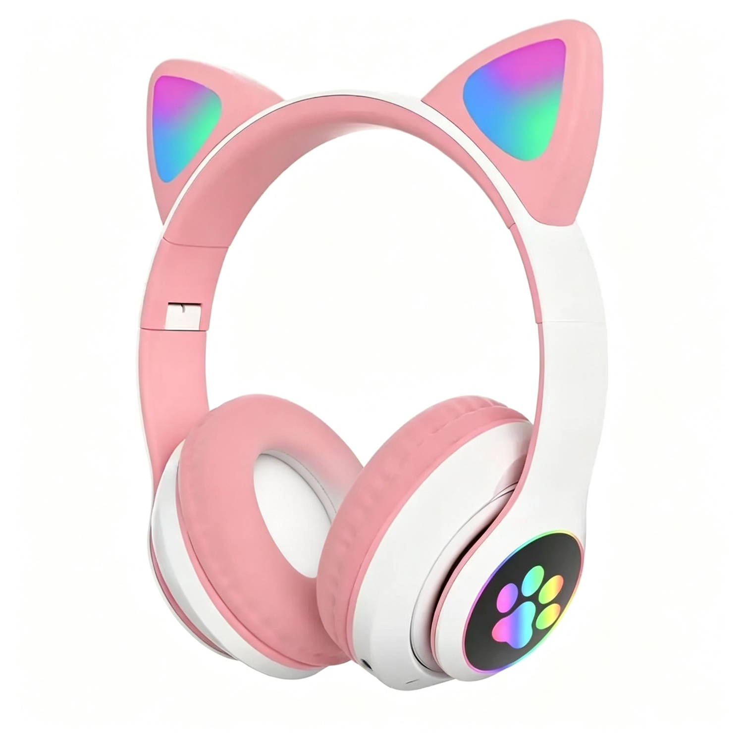 Cat Ear Bluetooth Headset Led - Leuke Bluetooth-compatibele headset met kattenoren en