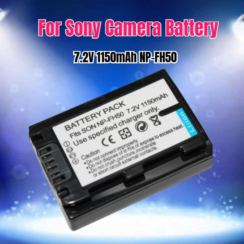 Drones - 7.2V 1150mAh NP-FH50 Camera Batterij voor
