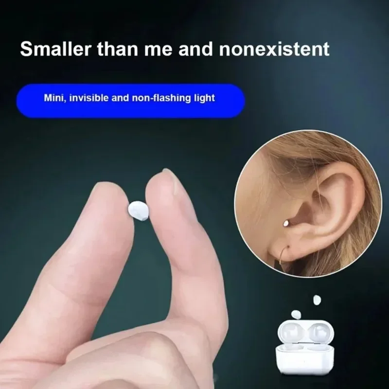 Sleep Mask Headphones Bluetooth - Onzichtbare koptelefoon Mini-hoofdtelefoon Bluetooth TWS Draadloos