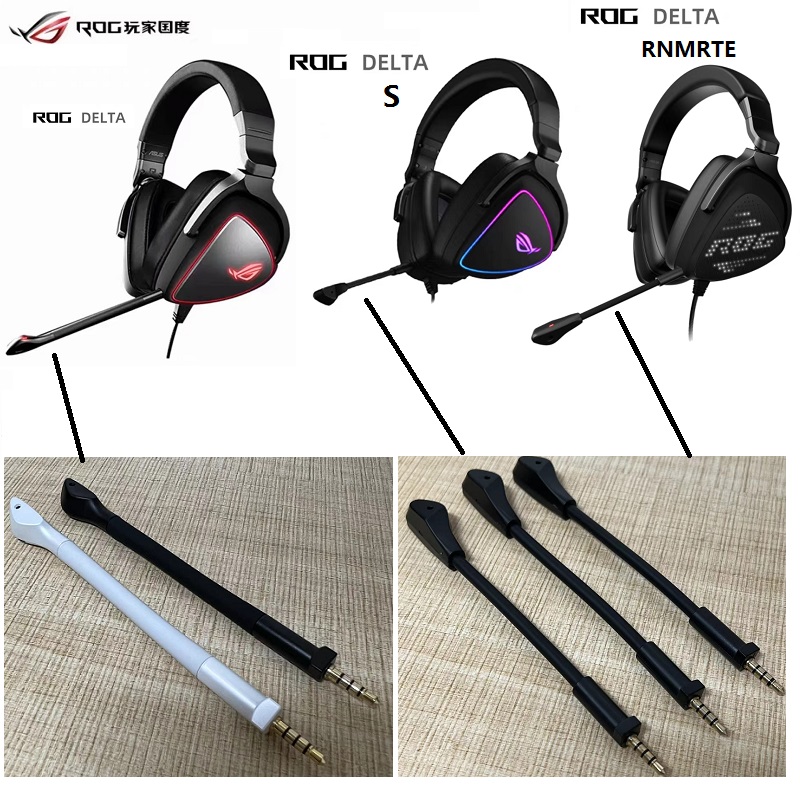 Gaming Headset With Mic Rgb - Originele Microfoons Voor Asus Rog Delta