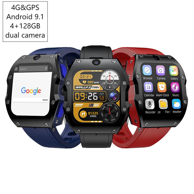 4G Android Smartwatch 4 + 128G - Smartwatches recensie en prijs