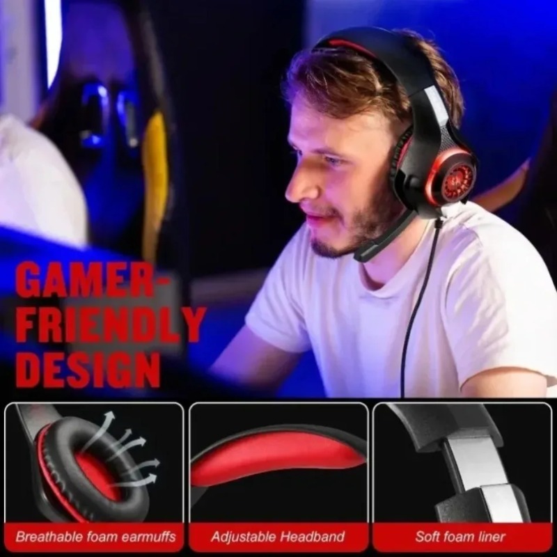Bedrade Gaming Headset Over Ea - Gaming Headset With Mic Rgb recensie en prijs