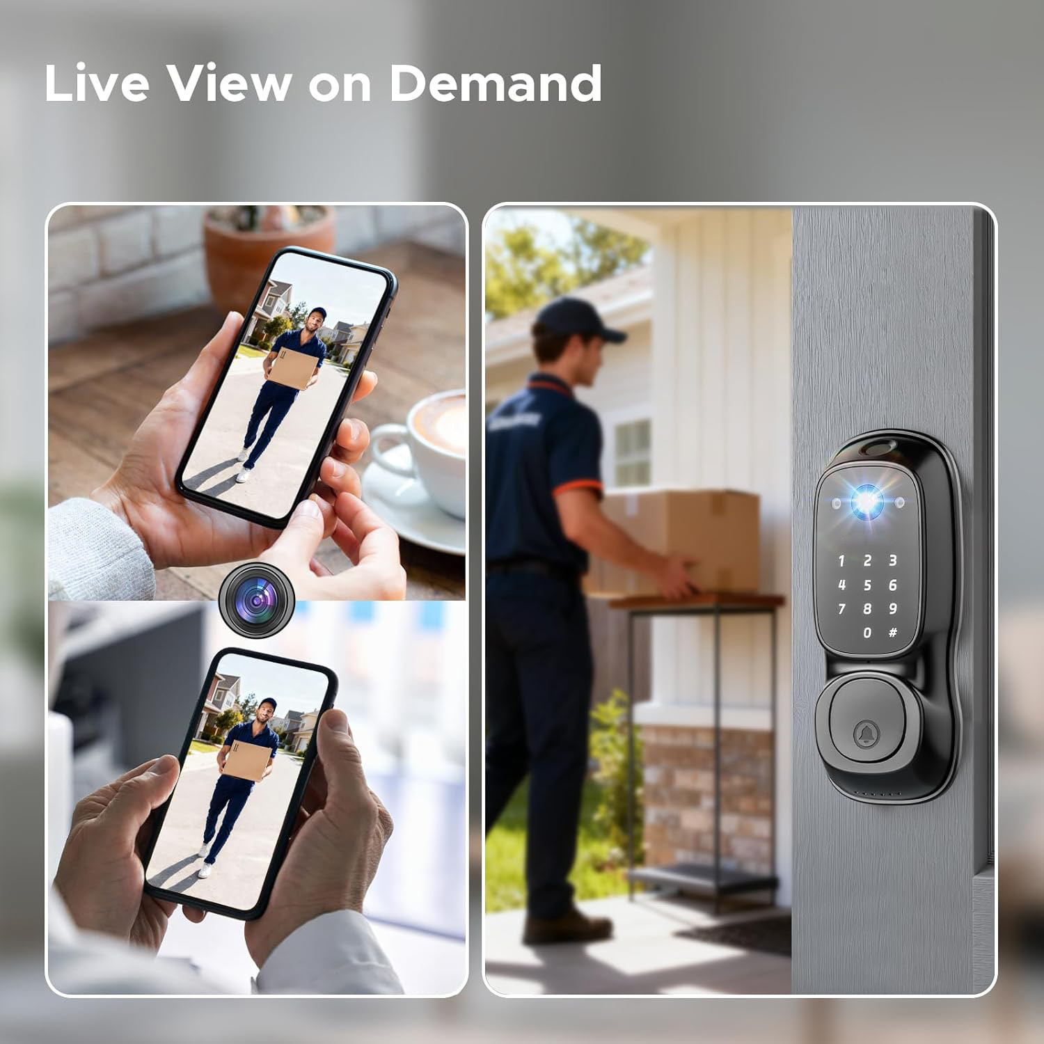 Tuya Wifi Slimme Deurvergrende - Cameras recensie en prijs