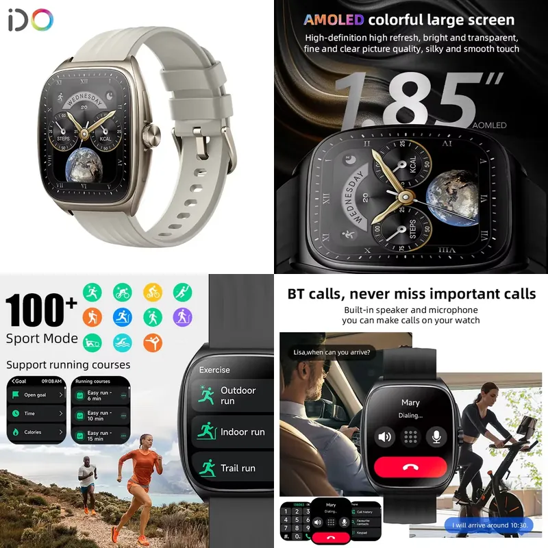 2025 Mode Mannen Smartwatch Fa - Smartwatches recensie en prijs