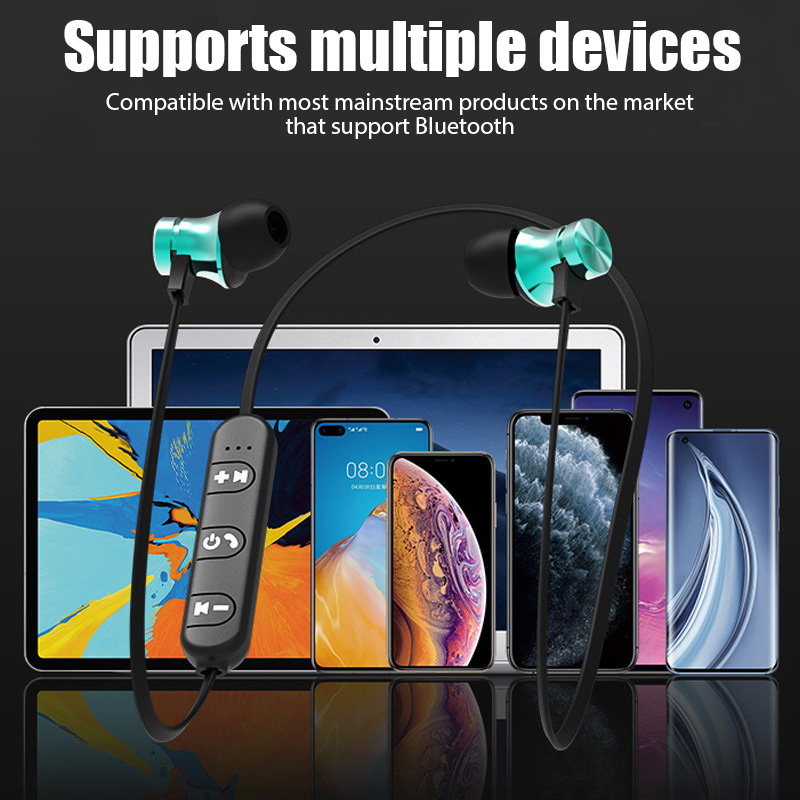 Nieuwe Bluetooth 4.2 draadloze - Magnetic Neckband Sports Earphones recensie en prijs