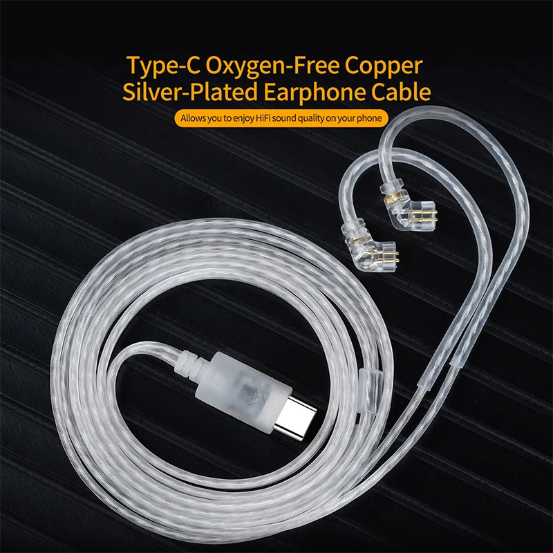KZ Oordopjes Kabel OFC Verzilv - Type C Wired Earphones With Mic recensie en prijs
