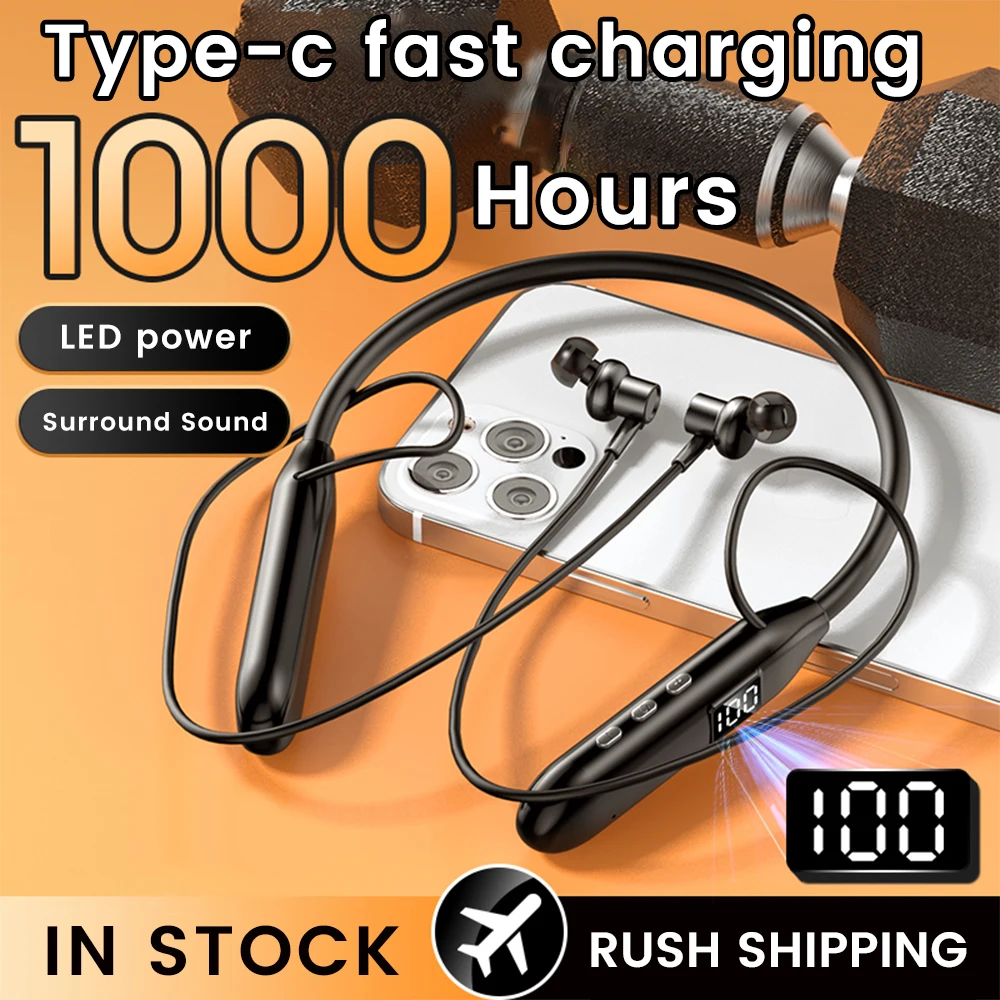 Olaf Draadloze Koptelefoon Blu - Magnetic Neckband Sports Earphones recensie en prijs