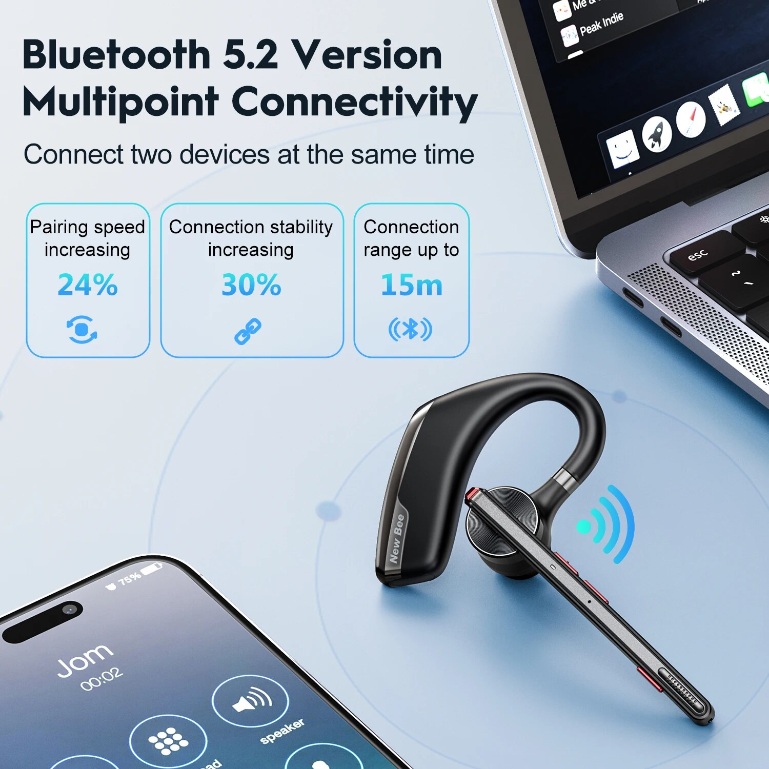 Nieuwe Bee M51 Bluetooth 5.2 D - Type C Wired Earphones With Mic recensie en prijs