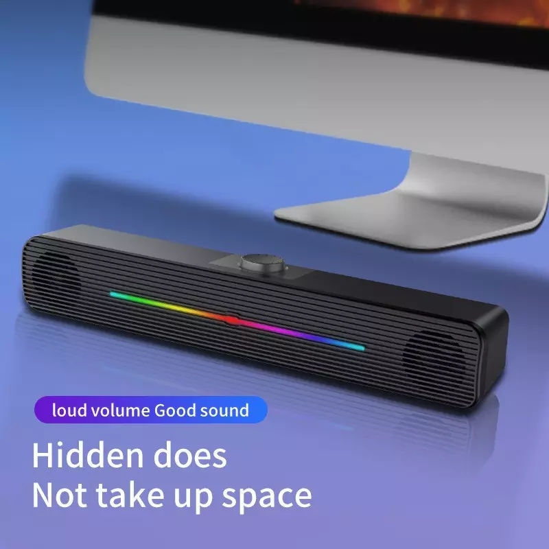 E-1407 Groothandel RGB Verlich - Rgb Computer Soundbar For Pc recensie en prijs