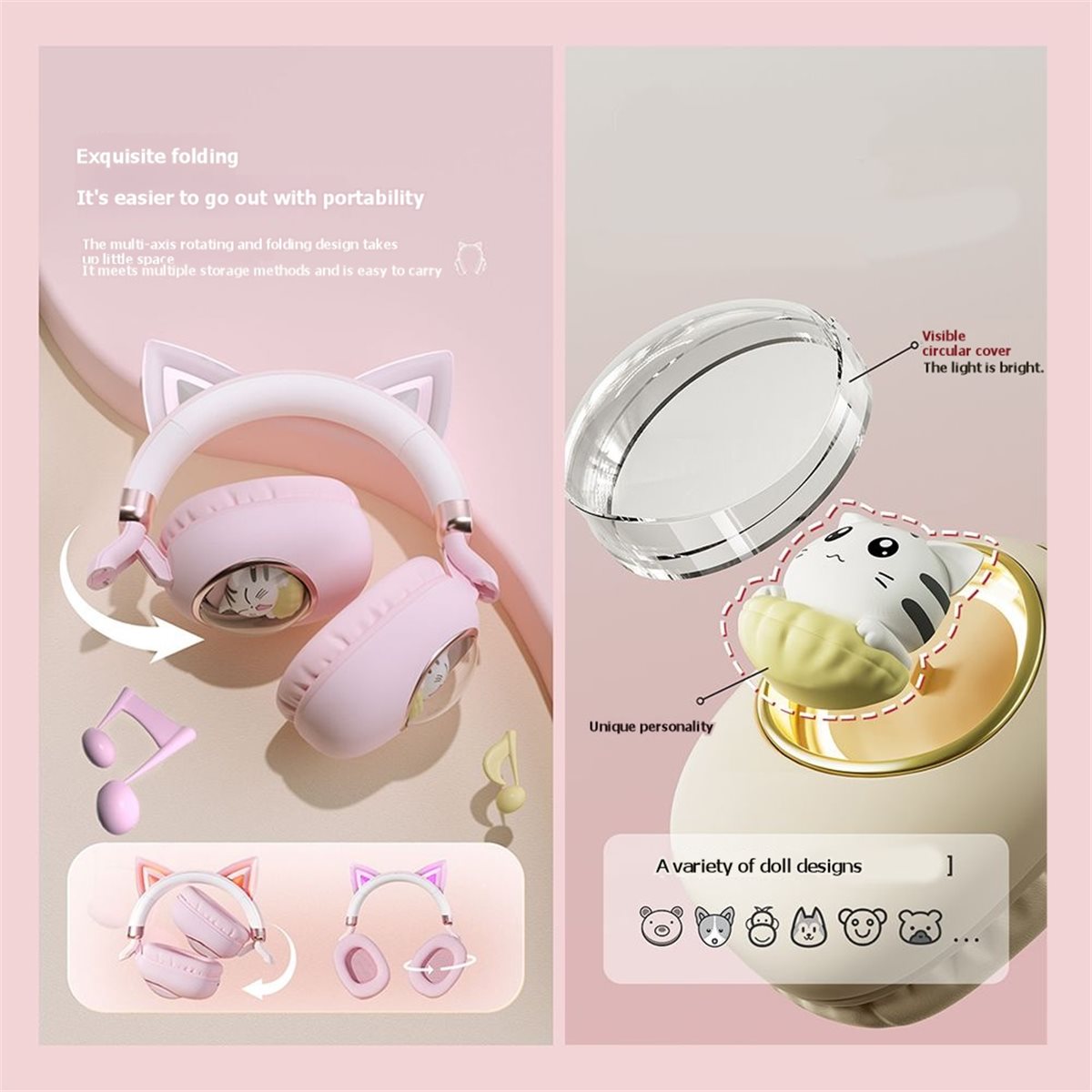 [VALUE PACK] Schattige Bluetoo - Cat Ear Bluetooth Headset Led recensie en prijs