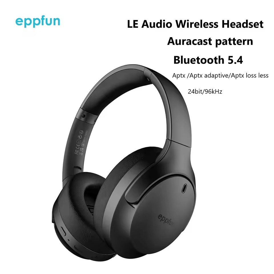 Eppfun LE Audio Auracast Bluet - Anc Wireless Over Ear Headphones recensie en prijs