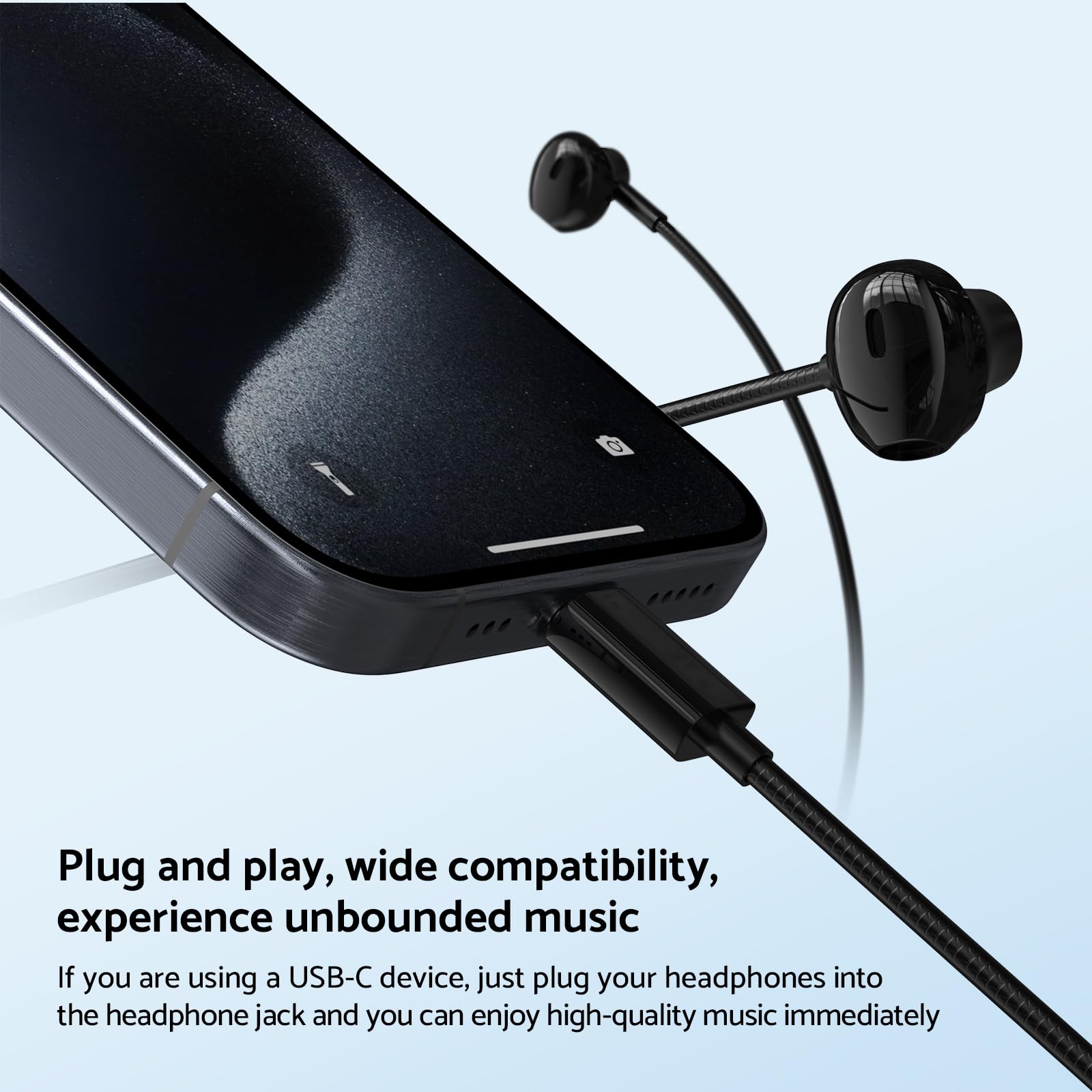 9D Bass Stereo Type C en 3,5 m - Type C Wired Earphones With Mic recensie en prijs