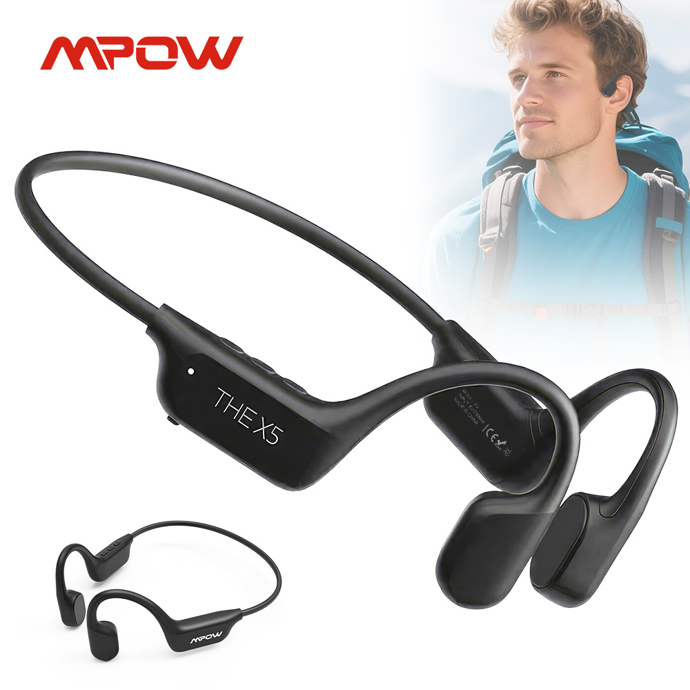 Mpow X5 Beengeleidingshoofdtel - Open Ear Air Conduction Headphones recensie en prijs