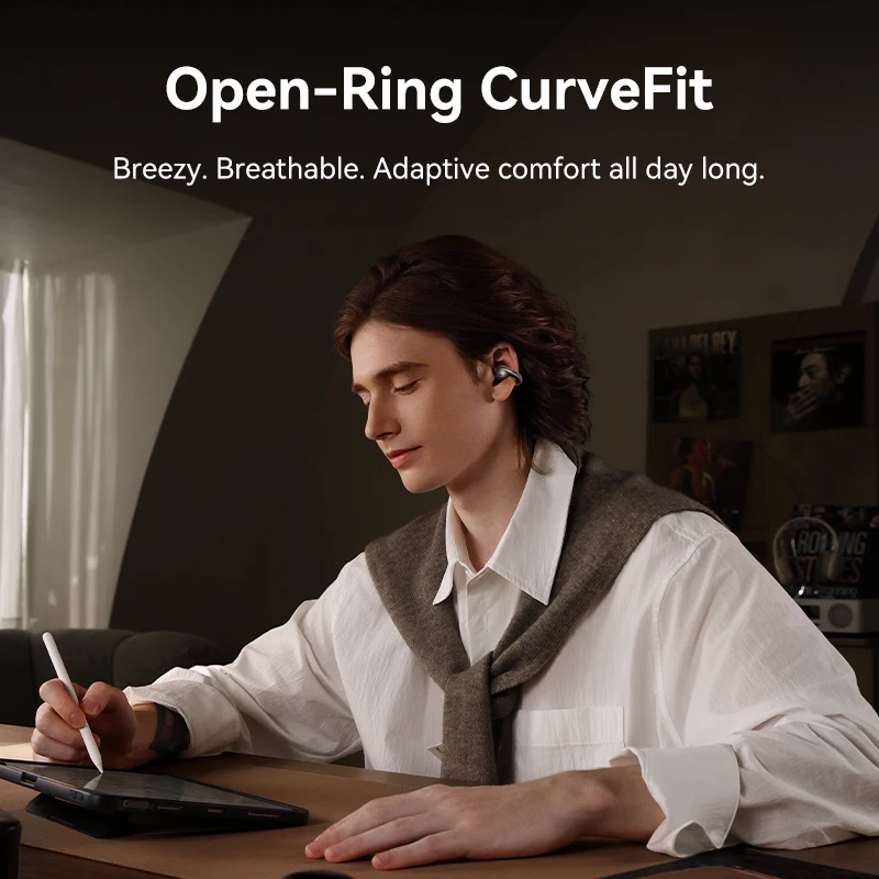 Baseus MC1 Pro Oorclip Draadlo - Open Ear Air Conduction Headphones recensie en prijs
