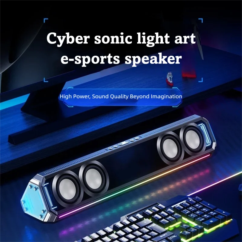 Gaming Soundbar met RGB-verlic - Rgb Computer Soundbar For Pc recensie en prijs