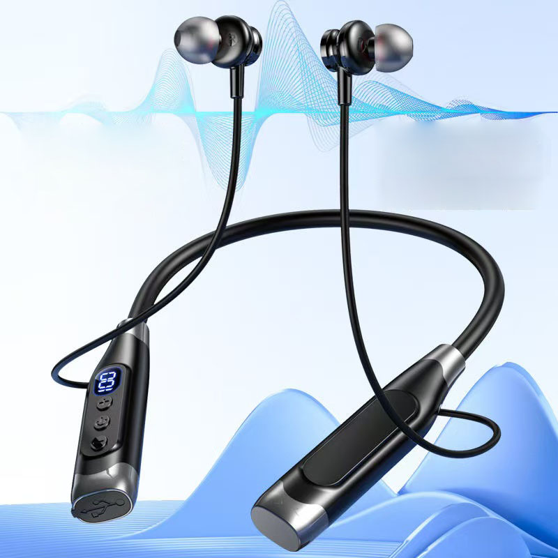 Echte stereo draadloze hoofdte - Magnetic Neckband Sports Earphones recensie en prijs