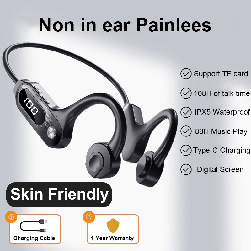 Beengeleiding Bluetooth 5.3 Oo - Bone Conduction Running Headphones recensie en prijs