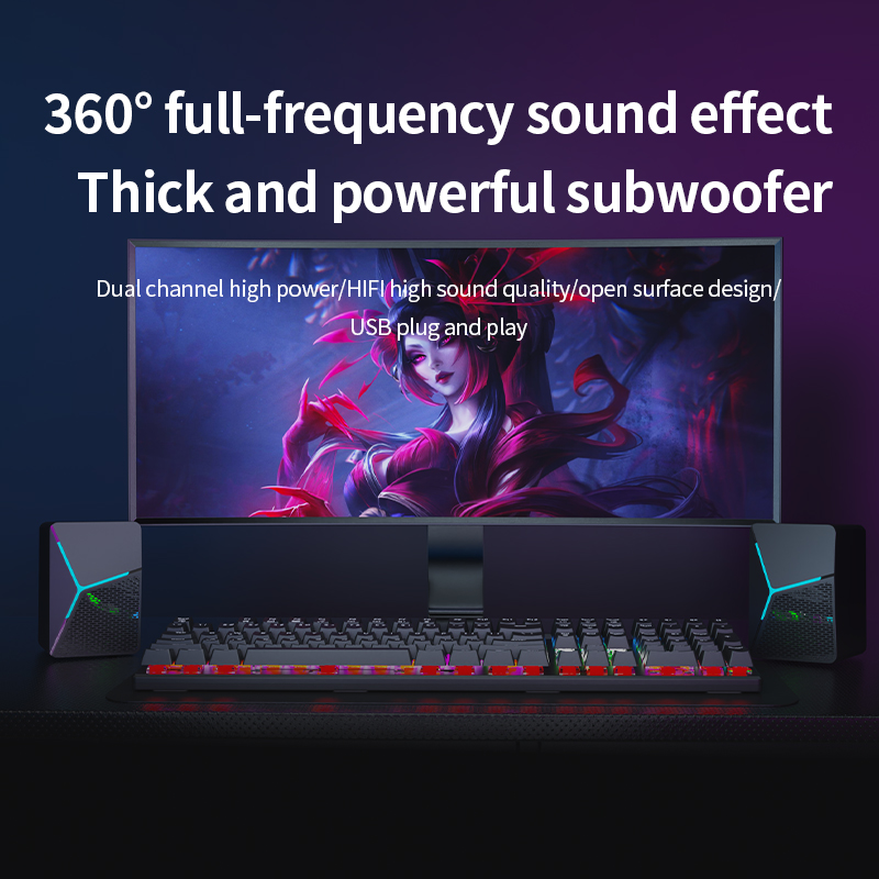 RGB Gaming Computerluidspreker - Rgb Computer Soundbar For Pc recensie en prijs