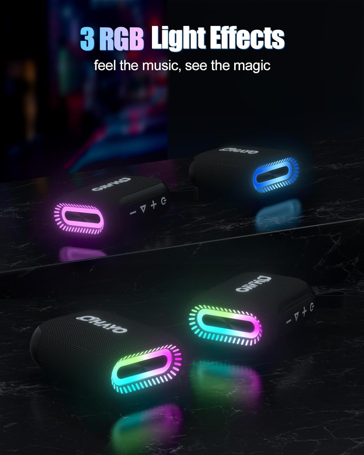 OHAYO Bluetooth-doucheluidspre - Portable Bluetooth Speaker Waterproof Ipx7 recensie en prijs