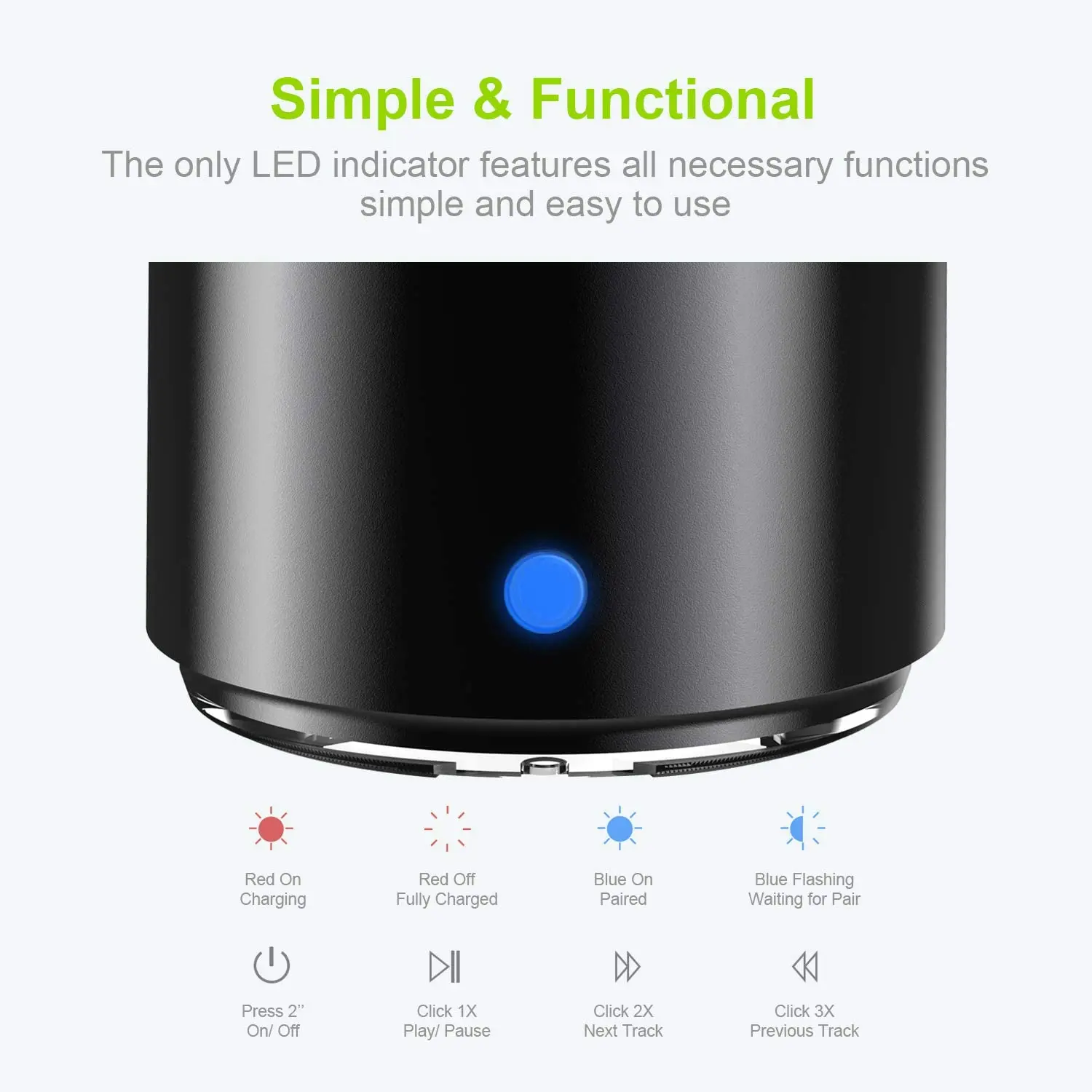 EWA A106 Pro Mini Bluetooth-lu - Portable Bluetooth Speaker Waterproof Ipx7 recensie en prijs