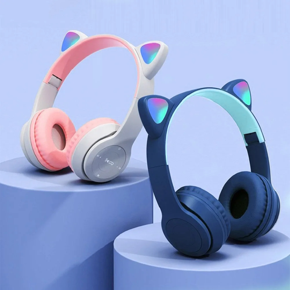 Leuke Cat Ear draadloze hoofdt - Cat Ear Bluetooth Headset Led recensie en prijs