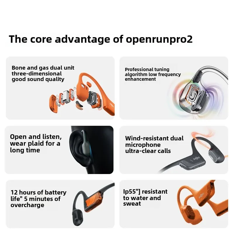 SHOKZ Oortelefoons OpenRun Pro - Bone Conduction Running Headphones recensie en prijs