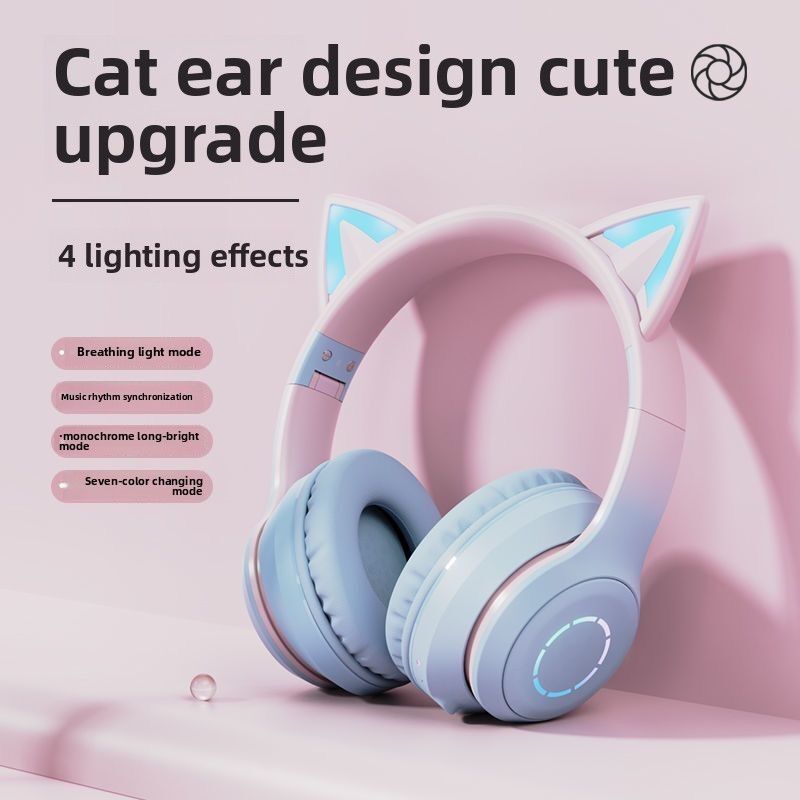 Nieuwe best verkochte RGB-head - Cat Ear Bluetooth Headset Led recensie en prijs