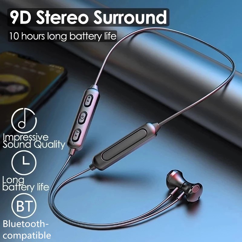 Draadloze Bluetooth 5.0 Oortel - Magnetic Neckband Sports Earphones recensie en prijs