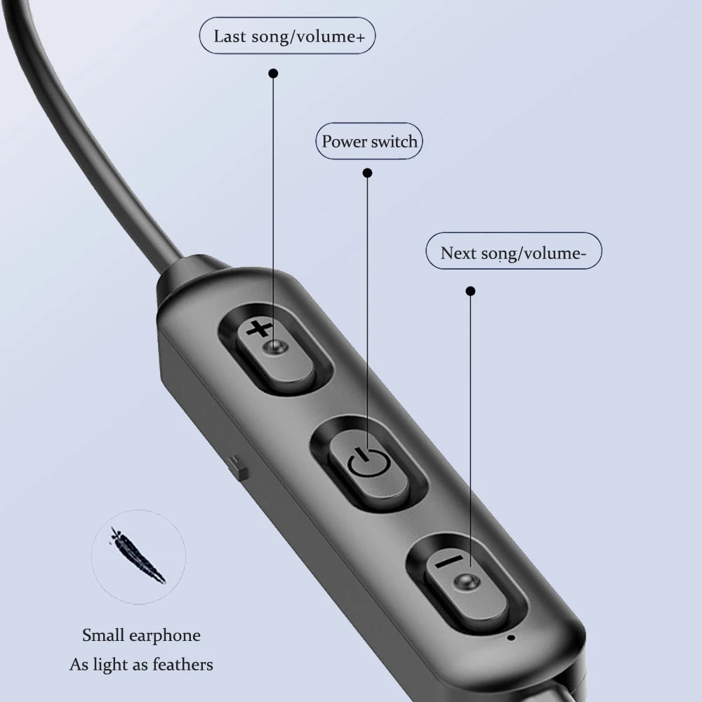 Draadloze Bluetooth 5.0 Oortel - Magnetic Neckband Sports Earphones recensie en prijs