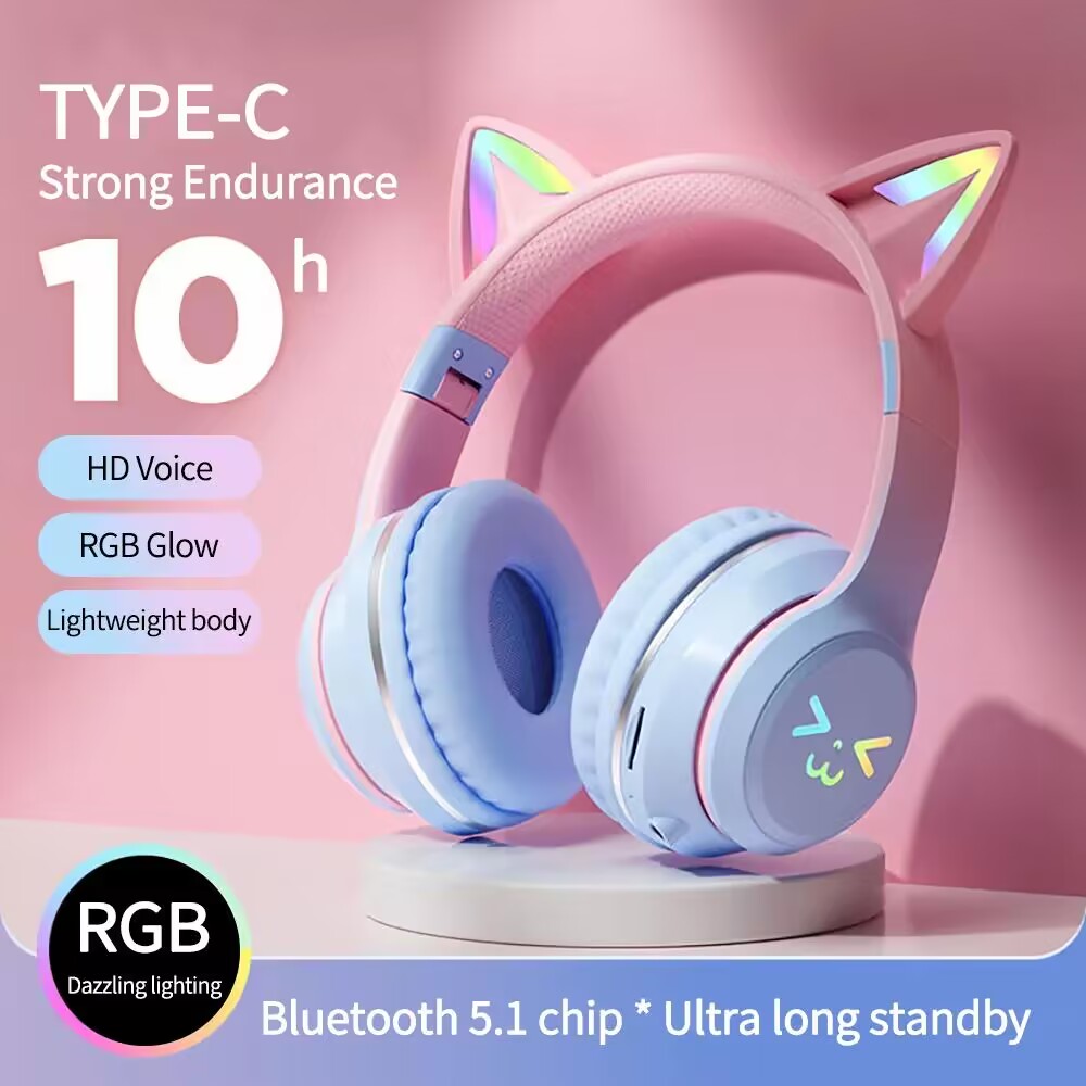 Rgb Glow Oortjes Draadloze Oor - Gaming Headset With Mic Rgb recensie en prijs