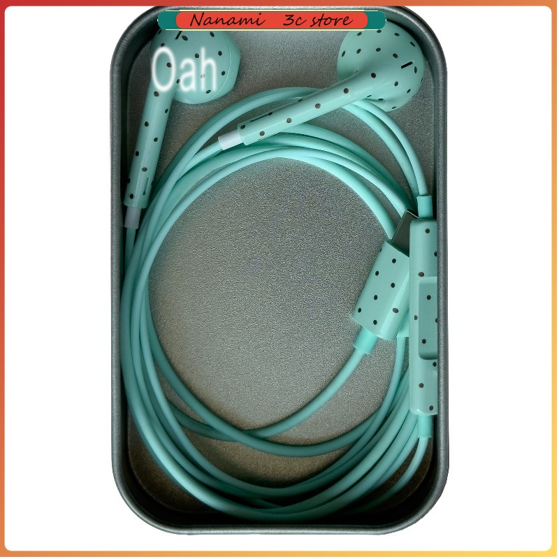 Oah Polka Dot Bedrade Oordopje - Headphones recensie en prijs