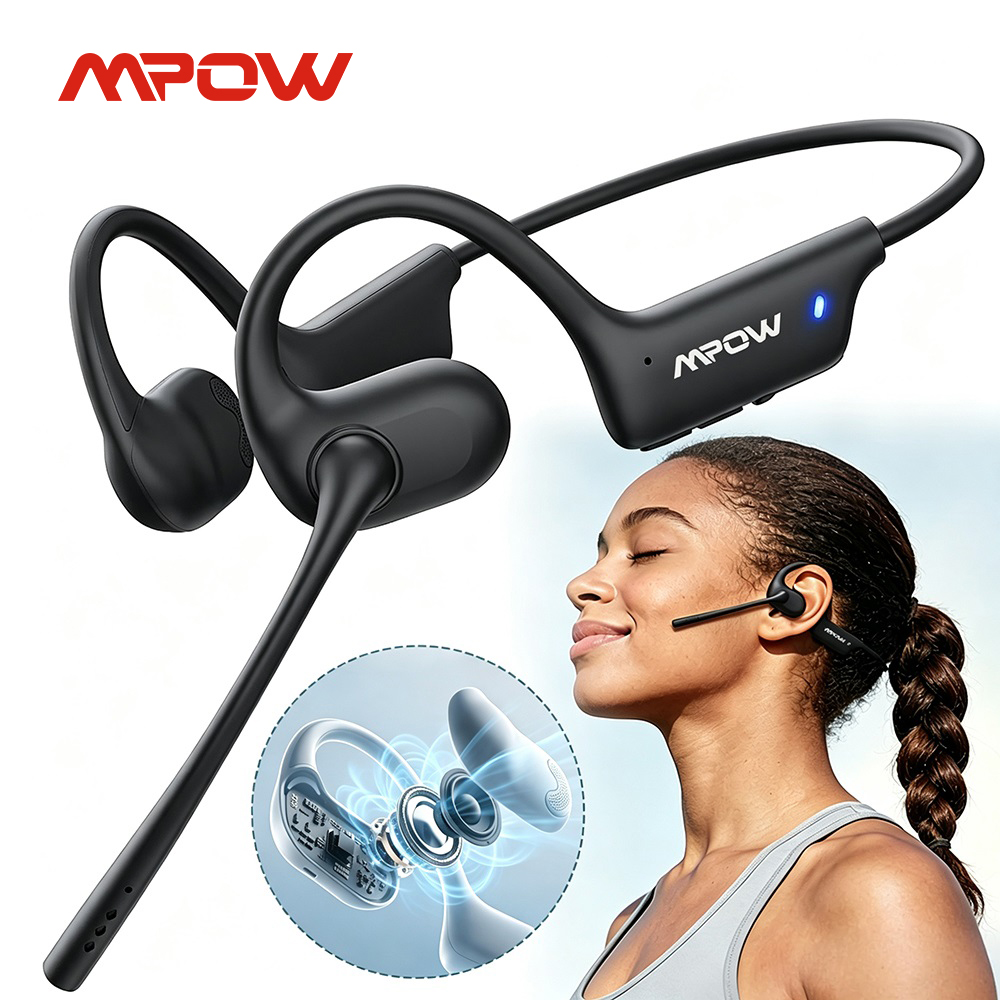 Mpow O1 Open Ear Sport-hoofdte - Open Ear Air Conduction Headphones recensie en prijs