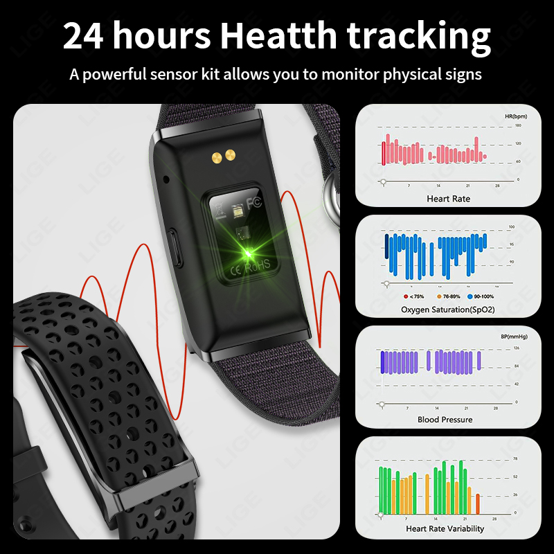 LUIK 100+ Sport Fitness Tracke - Smartwatches recensie en prijs