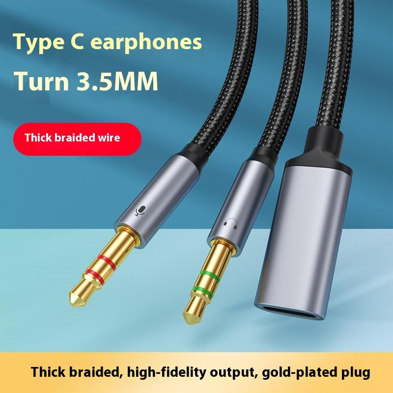 1 stks Telefoon Tablet PC Acce - Type C Wired Earphones With Mic recensie en prijs
