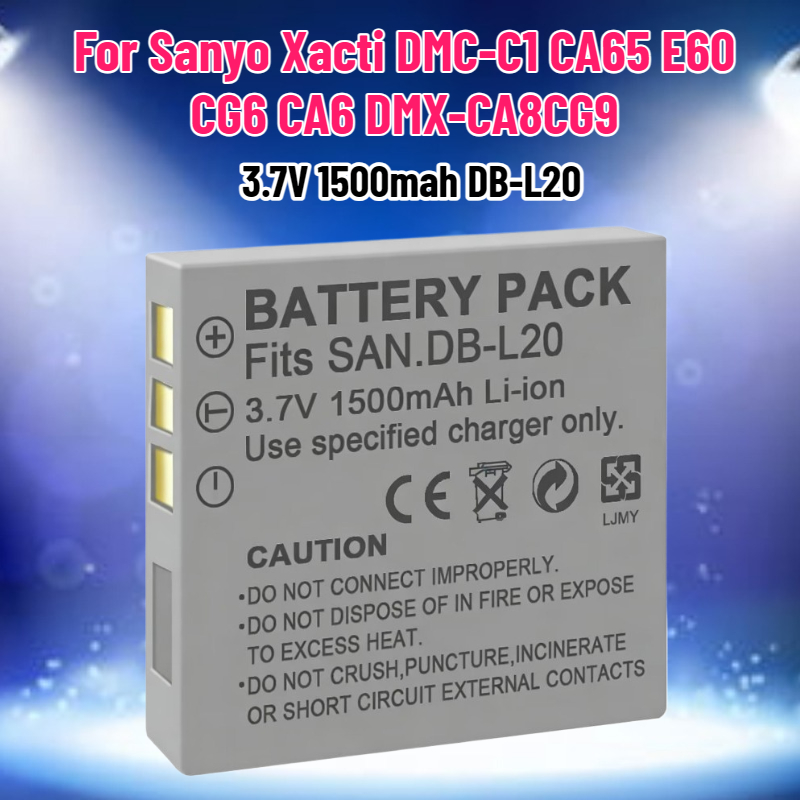 3.7V 1500mAh DB-L20 batterij v - Drones recensie en prijs
