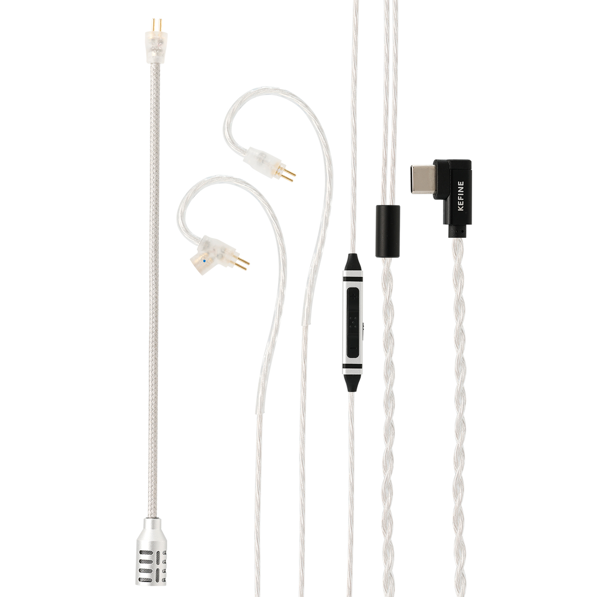 Kefine Gaming-kabel voor HiFi  - Type C Wired Earphones With Mic recensie en prijs