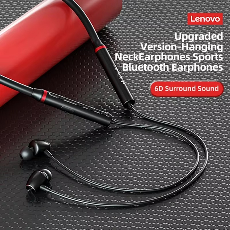 100% Originele Lenovo HE05X Bl - Magnetic Neckband Sports Earphones recensie en prijs
