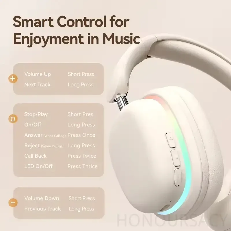 HIFI Stereo Draadloze Bluetoot - Gaming Headset With Mic Rgb recensie en prijs