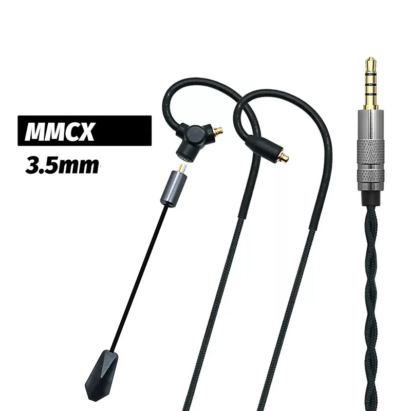 0.78 QDC MMCX Gaming Oordopjes - Type C Wired Earphones With Mic recensie en prijs
