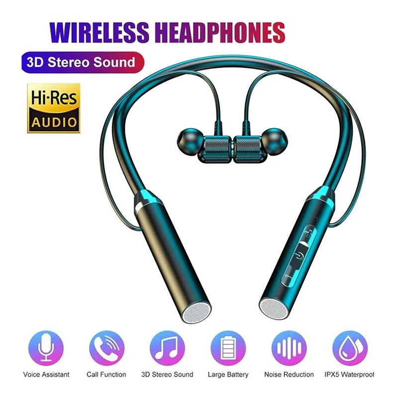 Bluetooth 5.0 Oortelefoon met  - Magnetic Neckband Sports Earphones recensie en prijs